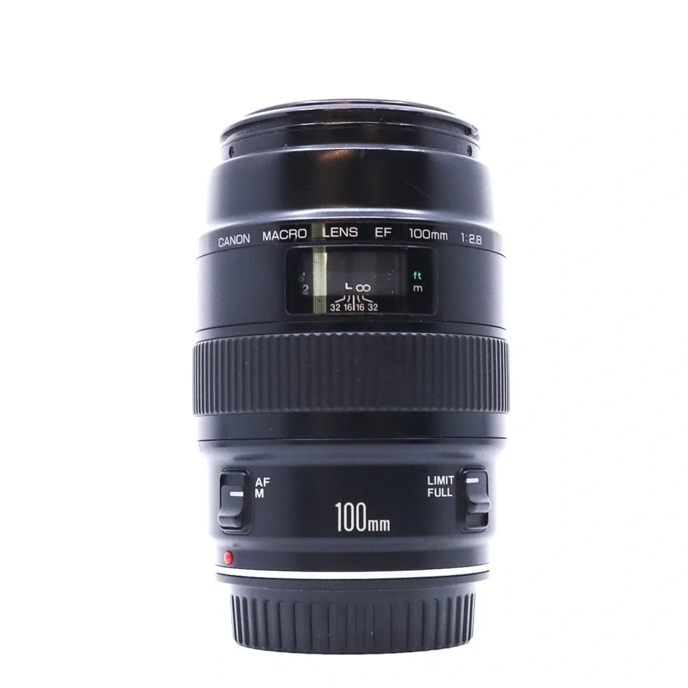 Canon 100mm Macro EF Lens in Black